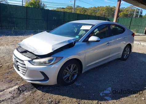 2018 Hyundai Elantra Sel from USA, damaged, VIN 5NPD84LF7JH245478